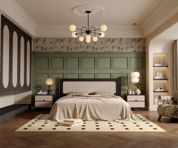 French Style Bedroom-ID:870053052