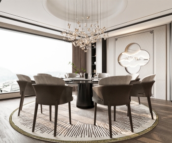 New Chinese Style Dining Room-ID:916057111
