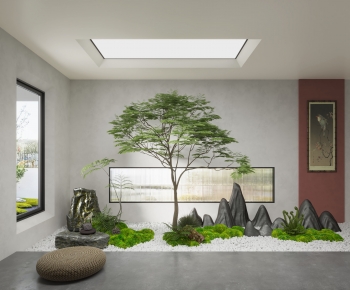 New Chinese Style Plant Landscaping-ID:375251054
