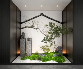 New Chinese Style Plant Landscaping-ID:358331929