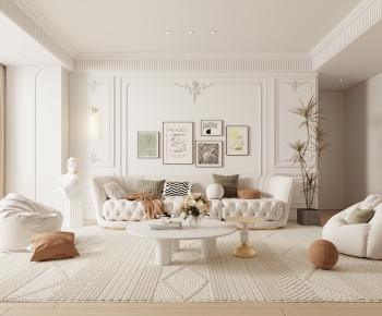 French Style A Living Room-ID:311846972