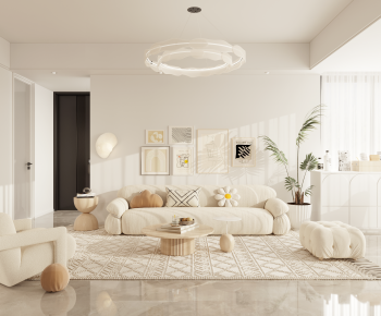 Modern A Living Room-ID:839198118