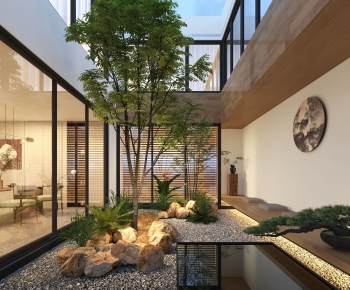 New Chinese Style Courtyard/landscape-ID:521208052