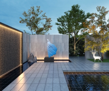 New Chinese Style Courtyard/landscape-ID:516860017