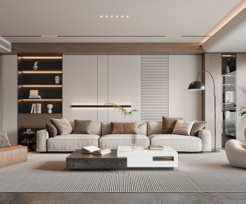 Modern A Living Room-ID:118505954