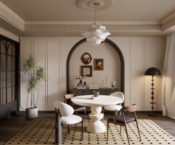 French Style Dining Room-ID:614291913