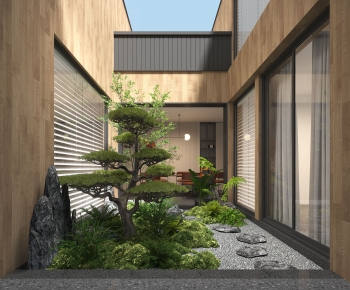 New Chinese Style Courtyard/landscape-ID:771924025