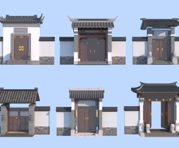 Chinese Style Gate-ID:103299687