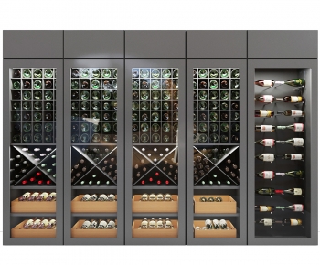 Modern Wine Cabinet-ID:796580311