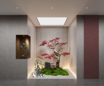 New Chinese Style Plant Landscaping-ID:354794985