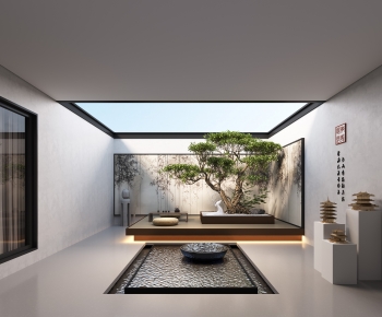 New Chinese Style Courtyard/landscape-ID:185017115