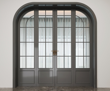 French Style Double Door-ID:393917087