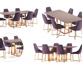 Modern Dining Table And Chairs-ID:224715958