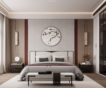 New Chinese Style Bedroom-ID:567276008