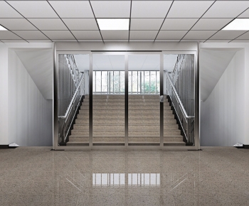 Modern Office Stairwell-ID:350475075