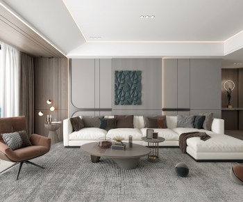 Modern A Living Room-ID:365525964