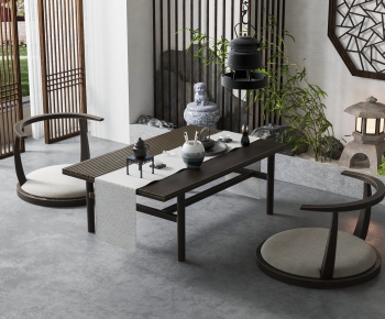 New Chinese Style Tea Tables And Chairs-ID:172108892
