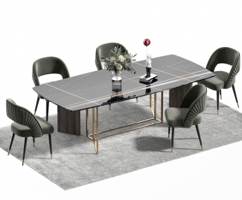 Modern Dining Table And Chairs-ID:441139947