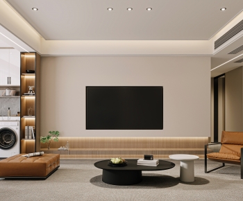 Modern A Living Room-ID:958607917
