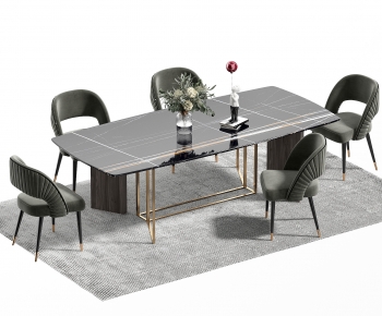 Modern Dining Table And Chairs-ID:864854105