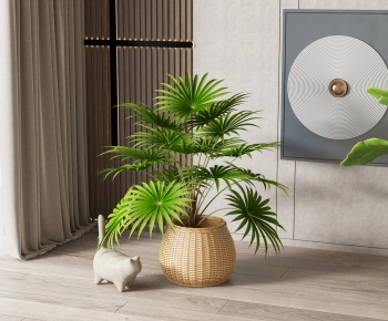 Modern Ground Green Plant Potted Plants-ID:793586978