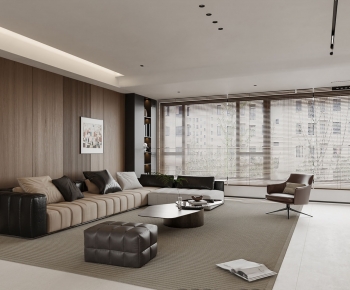 Modern A Living Room-ID:258582125