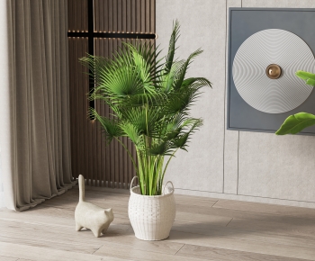 Modern Ground Green Plant Potted Plants-ID:422534948