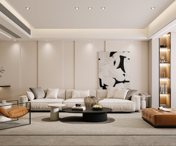 Modern A Living Room-ID:939265013