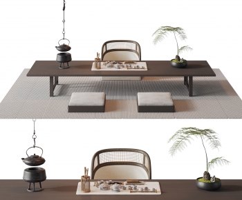 New Chinese Style Tea Tables And Chairs-ID:847218042