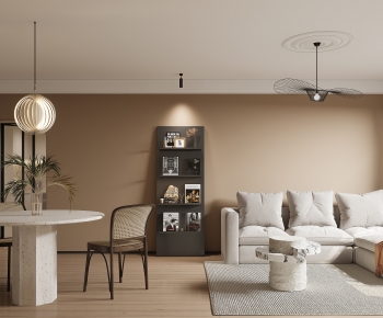 Modern A Living Room-ID:835524082