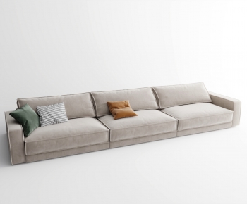 Modern Three-seat Sofa-ID:592848061