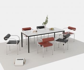Modern Dining Table And Chairs-ID:470938922