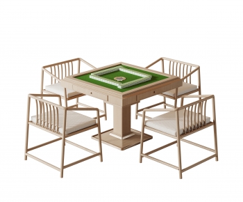 新中式麻将桌椅组合-ID:116179065