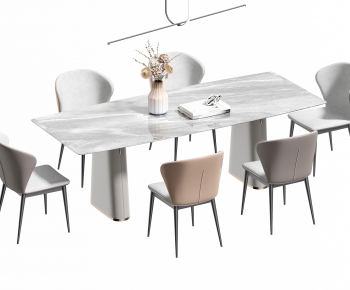 Modern Dining Table And Chairs-ID:538597118