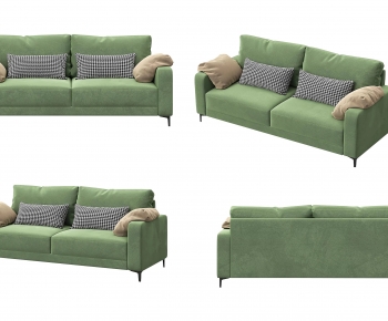 Nordic Style A Sofa For Two-ID:571825984