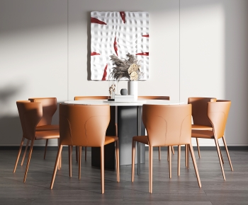 Modern Dining Table And Chairs-ID:879900938