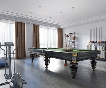 Modern Billiards Room-ID:926428081