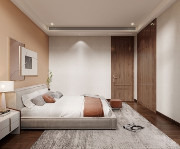 New Chinese Style Bedroom-ID:243449263