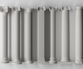 Simple European Style Roman Pillar-ID:237416988