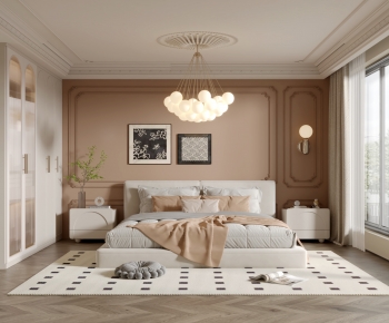 French Style Bedroom-ID:115809472