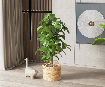 Modern Ground Green Plant Potted Plants-ID:932904019