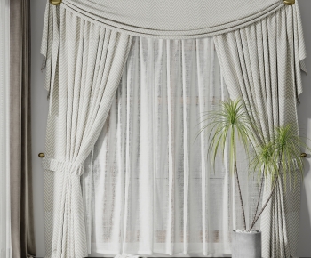 Simple European Style The Curtain-ID:617434981