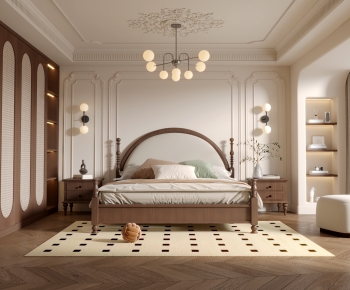 French Style Bedroom-ID:680478109