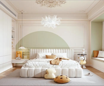 French Style Bedroom-ID:586401948