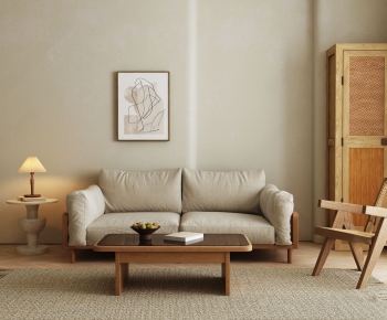 Wabi-sabi Style A Sofa For Two-ID:441030036