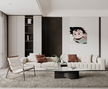Modern A Living Room-ID:528326031