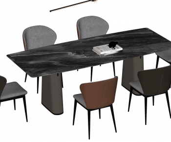 Modern Dining Table And Chairs-ID:215521106