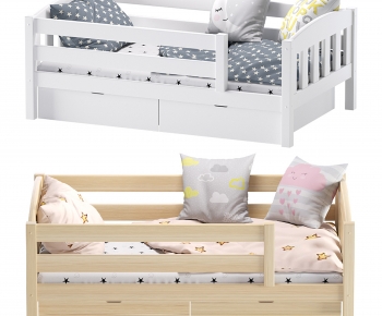 Modern Child's Bed-ID:804687028