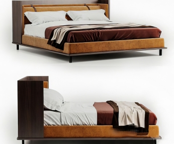 Modern Double Bed-ID:896737102