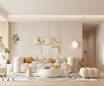 Modern A Living Room-ID:647176033